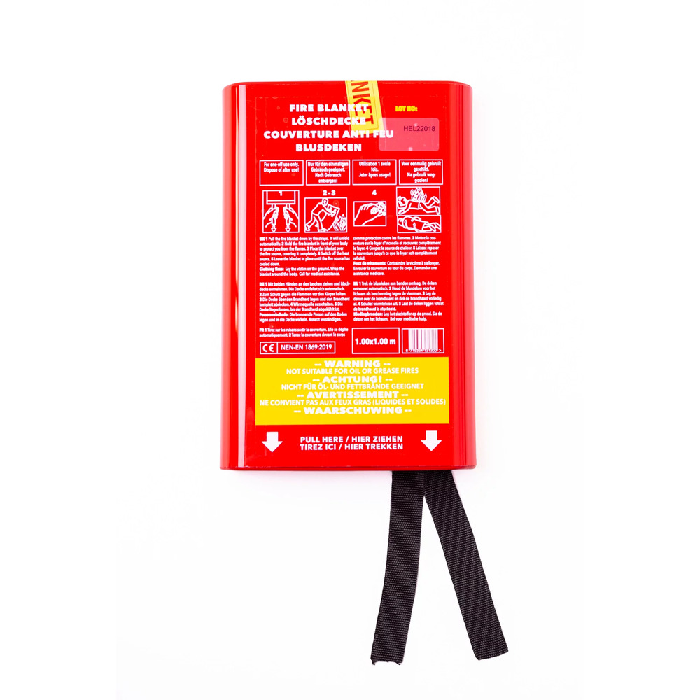 Hardcase blusdeken 100x100cm