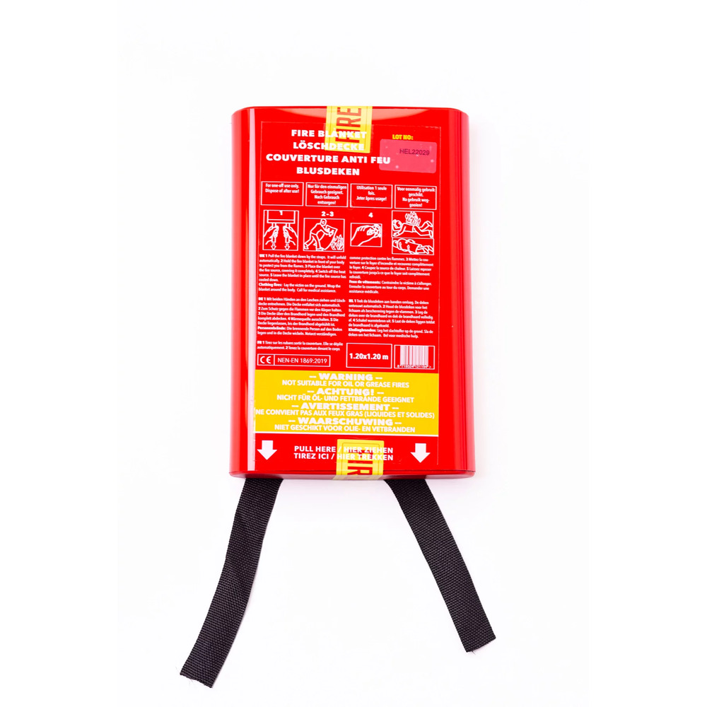 Hardcase blusdeken 120x120cm