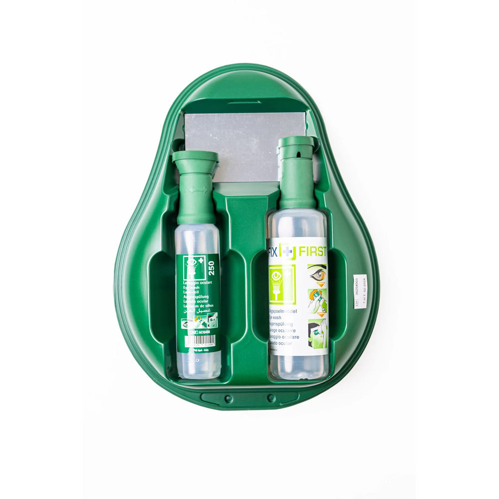 Oogdouchestation incl. 2 x 500ml sodium chloride oogdouches