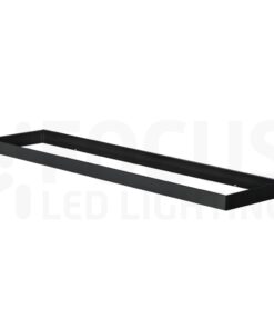 Opbouwframe Zwart – Voor 120x30cm Back-lit LED Panelen (6,8 cm hoog)