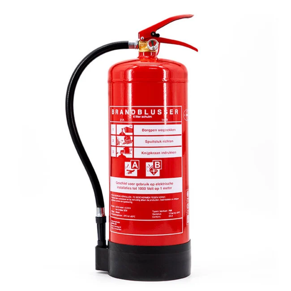 Schuimblusser F6R 6 LTR brandklasse A