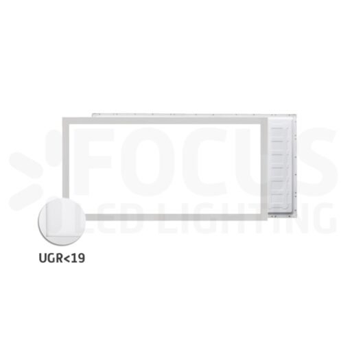 LED Panel 60x30cm Back-lit UGR-19 – 3CCT