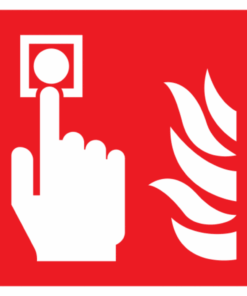 Pictogram brandmeldinstallatie 150 x 150 mm