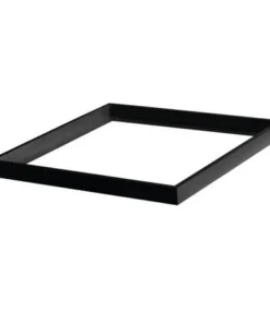 Opbouwframe Zwart – Voor 60x60cm Back-lit LED Panelen (6,8 cm hoog)