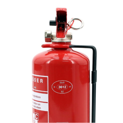 Poederblusser PG2K 2 KG brandklasse A,B en C - Afbeelding 2