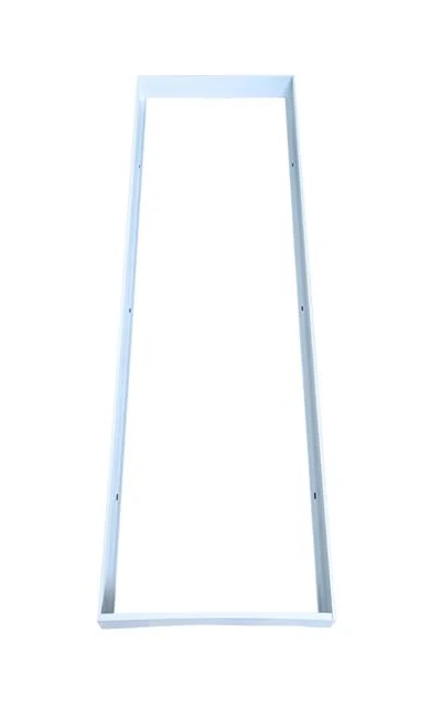 Opbouwframe Wit – Voor 120x30cm Back-lit LED Panelen (6,8 cm hoog)