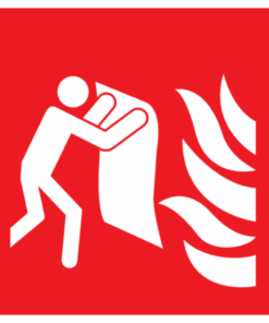 Pictogram blusdeken 150 x 150 mm