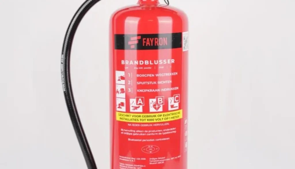 Fayron poederblusser 6 kg ABC